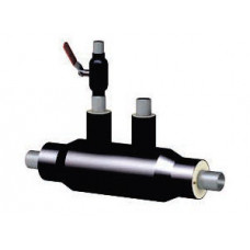 Кран шаровой с воздушником ППУ ОЦ тип 2 Ст20 LD 25х25х3,5х1900 мм ГОСТ 8732-78