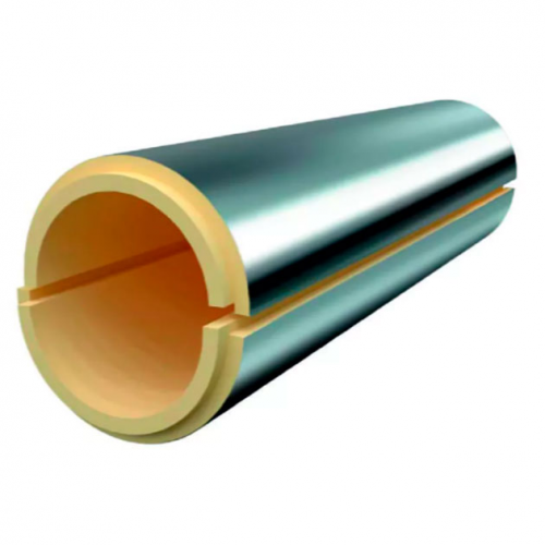 Скорлупа ППУ фольгированная для прямых участков 32х30 мм в Самаре
