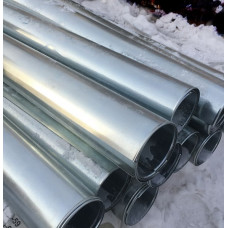 Труба-оболочка оцинкованная 125х0,55 мм ГОСТ 30732-2020 2,03 кг