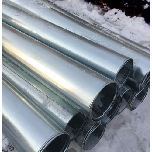 Труба-оболочка оцинкованная 200х0,6 мм ГОСТ 30732-2020 3,84 кг в Самаре
